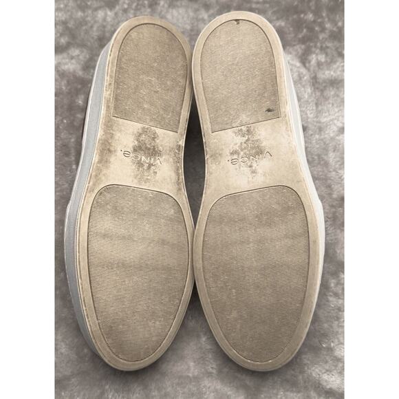 Vince Warren Brown Suede Slip On Platform Sneakers Womens Size 8.5 - Picture 5 of 15